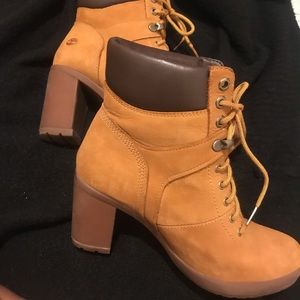 Original Timberland platform heels